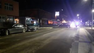 SUDAR U DOBOJU: Oštećeni i parkirani automobili (FOTO)