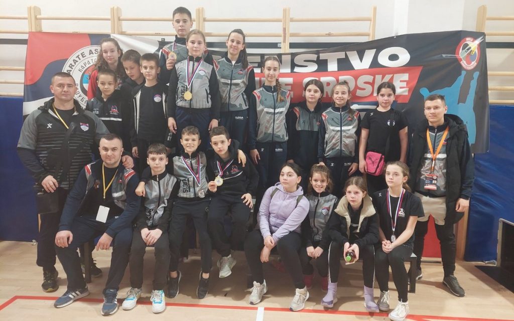 Takmicari KK Sloga Doboj Prvenstvo za djecu