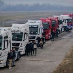 Kamiondžije blokiraju teretne prelaze u cijelom regionu tačno u podne