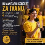 HUMANITARNI KONCERT ZA IVANU ĐURAŠINOVIĆ: Pjesmom brišemo prepreke i vraćamo osmijeh