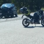 TEŠKA NESREĆA KOD DOBOJA: Motociklista poginuo na licu mjesta, dijelovi vozila rasuti po putu